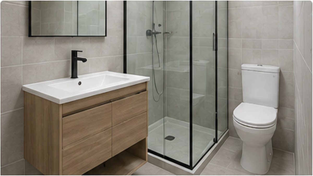 Simple bathroom renovation